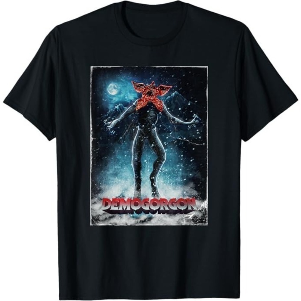 Stranger Things Demogorgon Mountain Walk Graphic Netflix Unisex T-Shirt